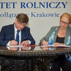 Współpraca z Uniwersytetem Rolniczym