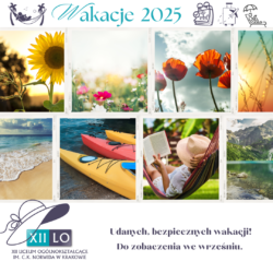 Wakacyjne życzenia!